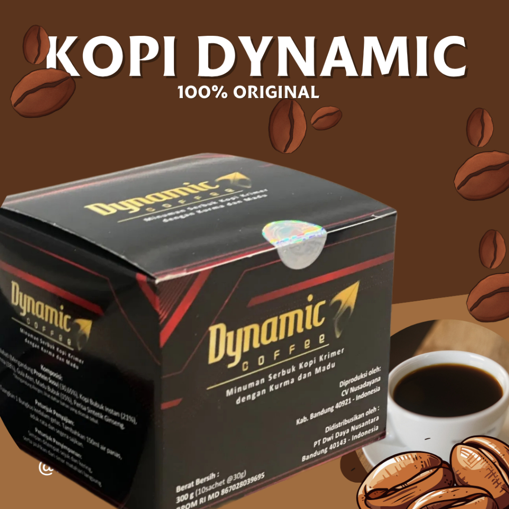 

Kopi Dinamic Original asli 10 Sachet