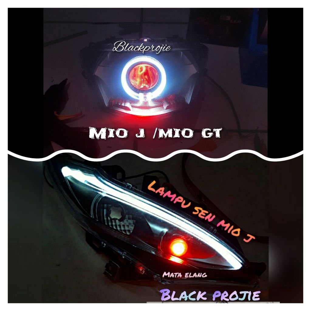 REFLEKTOR MIO J/LAMPU SEIN SEN MIO J /LED ALIS MIO J PROJIE BILED ALA2 MIO J