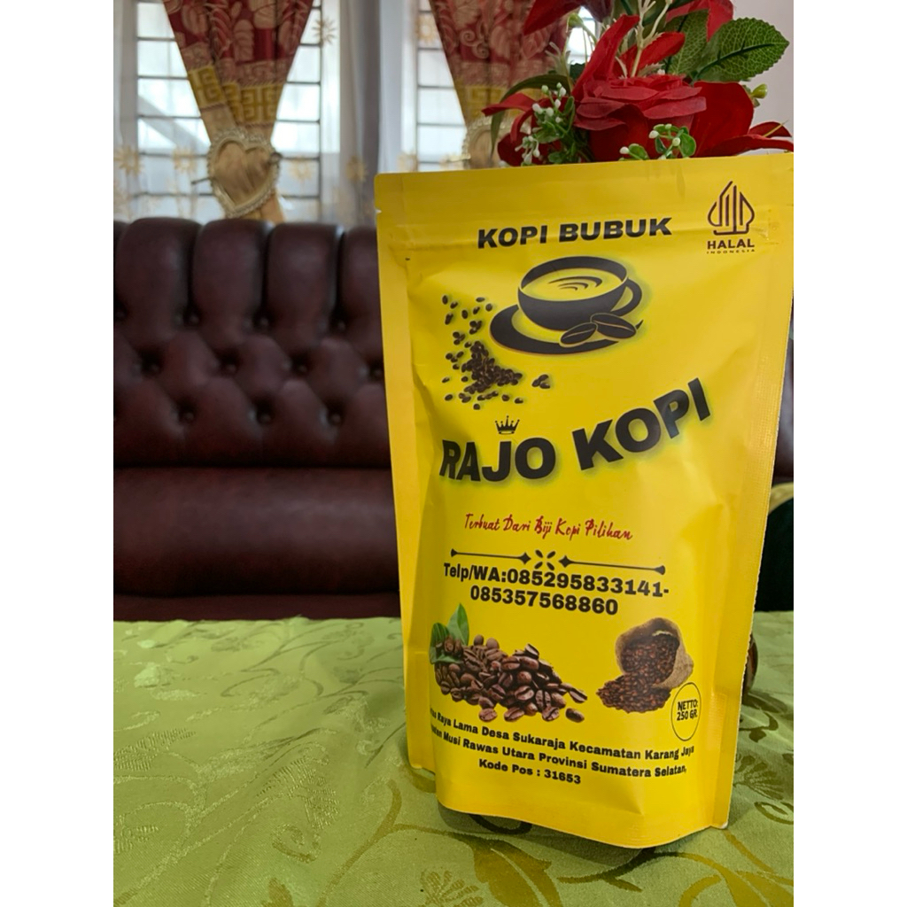 

Rajo Kopi – Kopi Bubuk Premium Asli Sumatra (250gr)