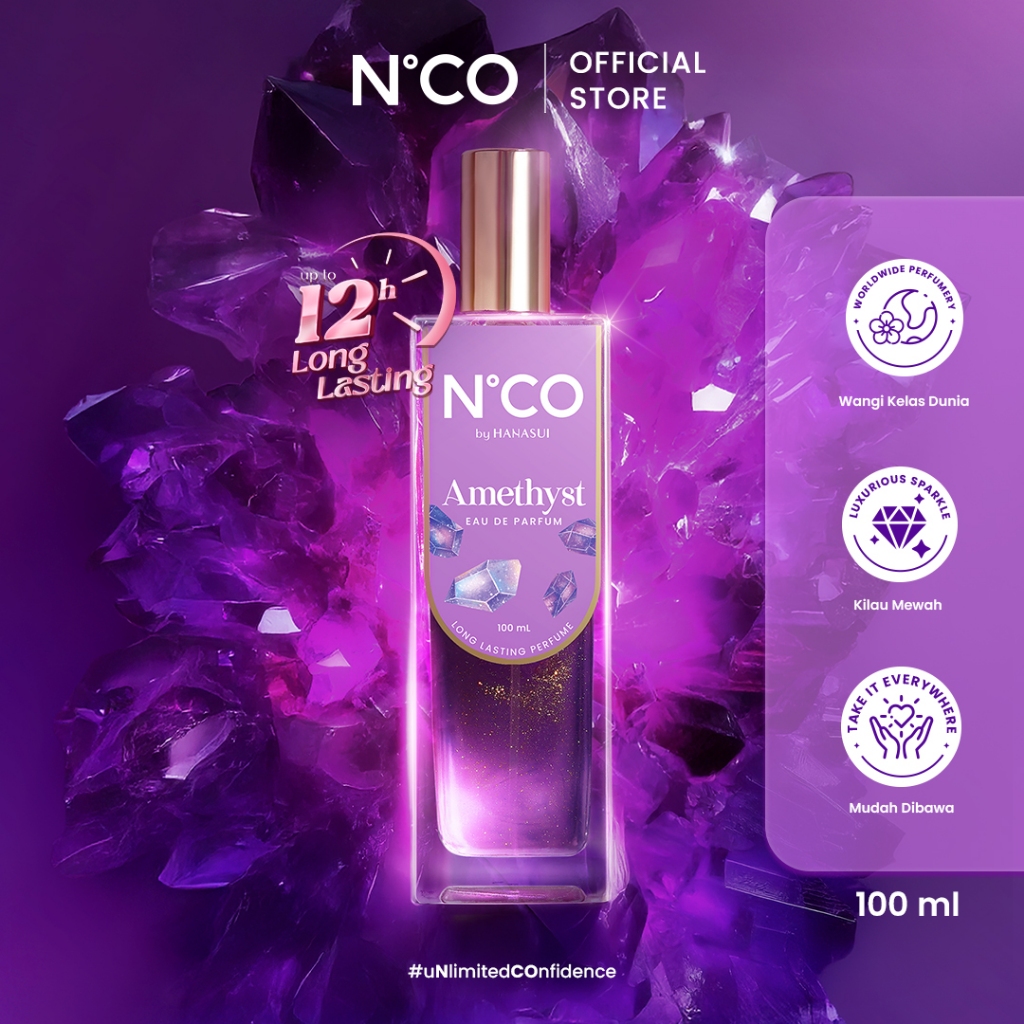 NCO Amethyst EDP - Eau De Perfume Parfum Wanita Wangi Tahan Lama