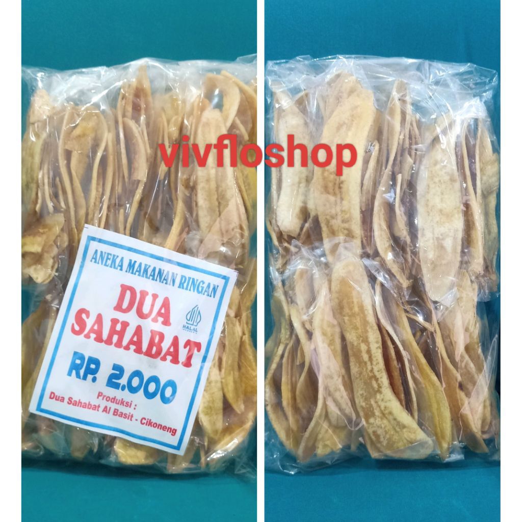 

Keripik Pisang Asin Dua Sahabat isi 10