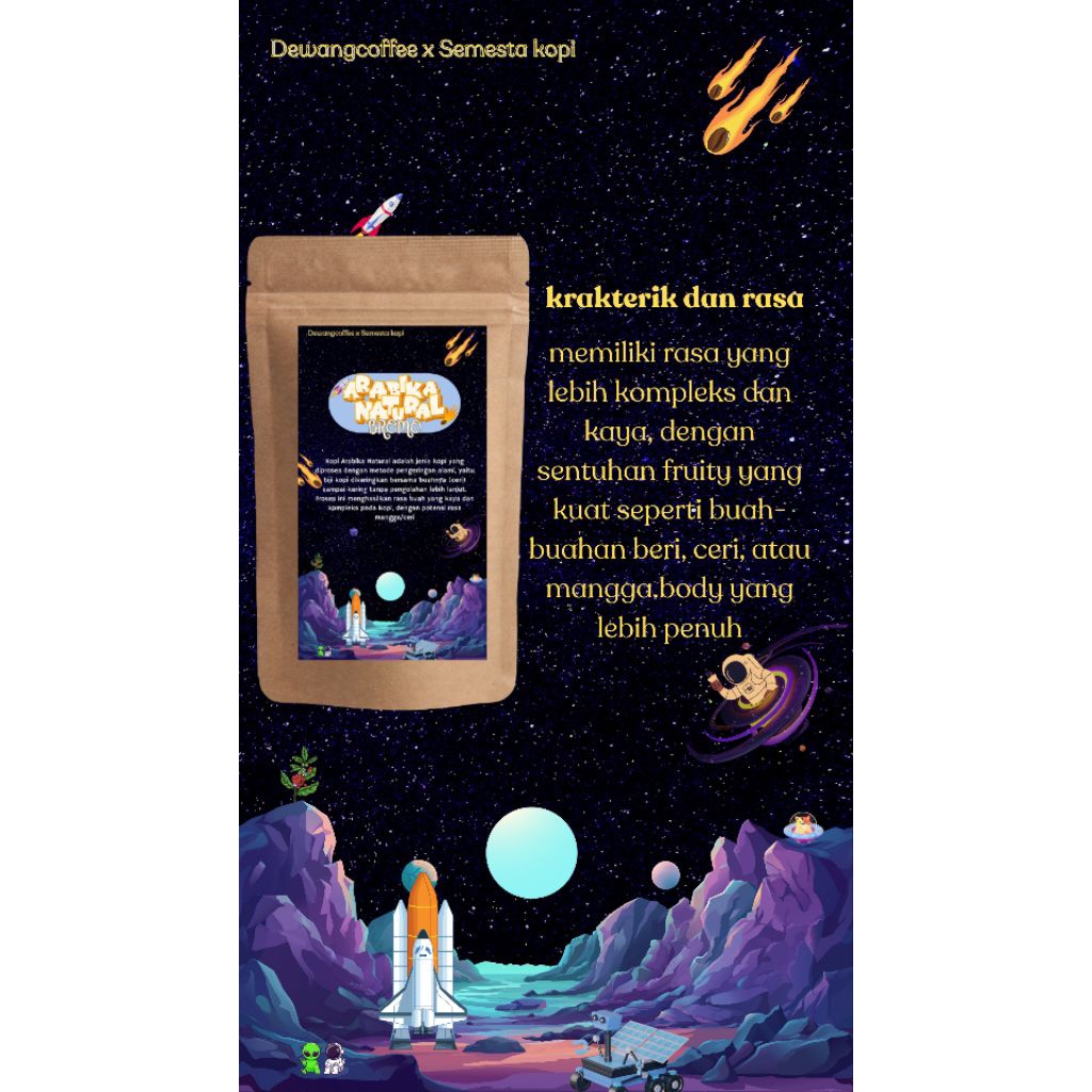 

arabika natural Bromo (singel origin)