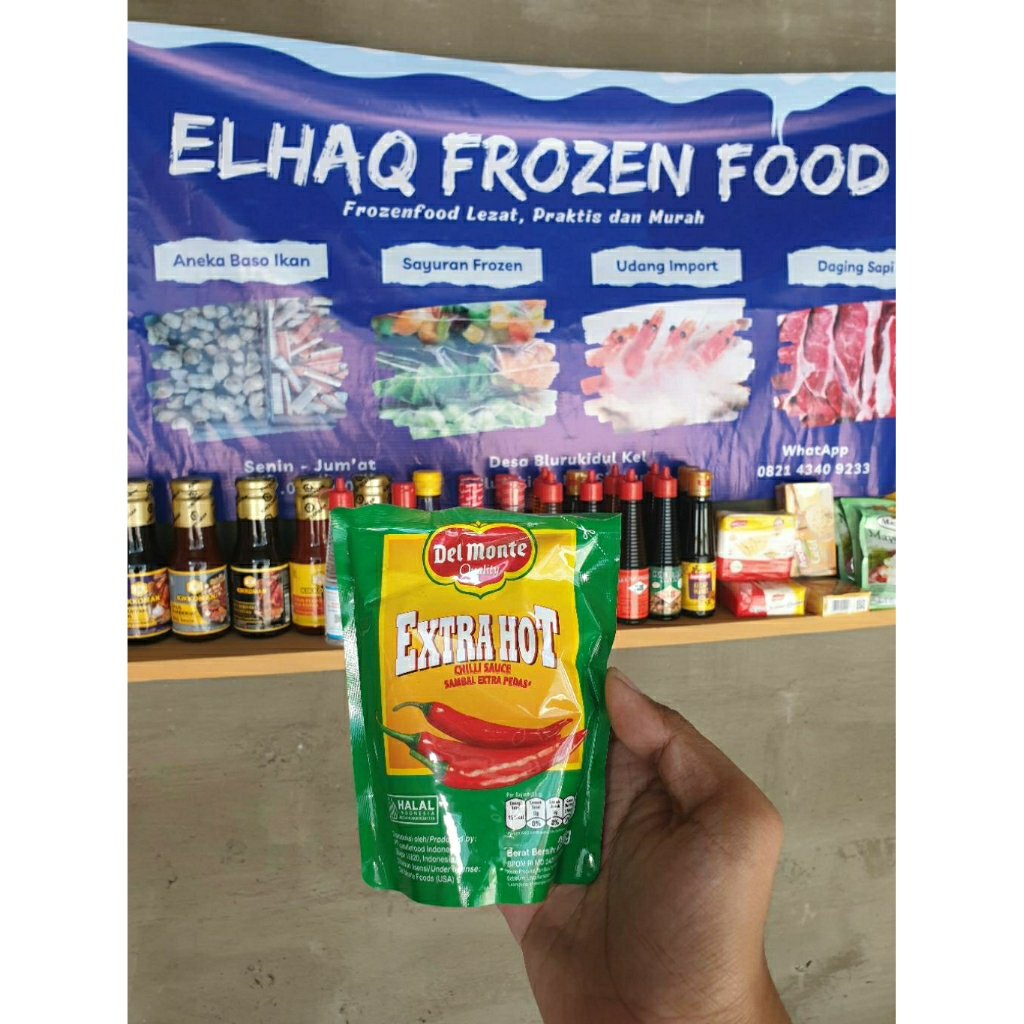 

Del Monte Saus Sambal Extra Hot 200 gr