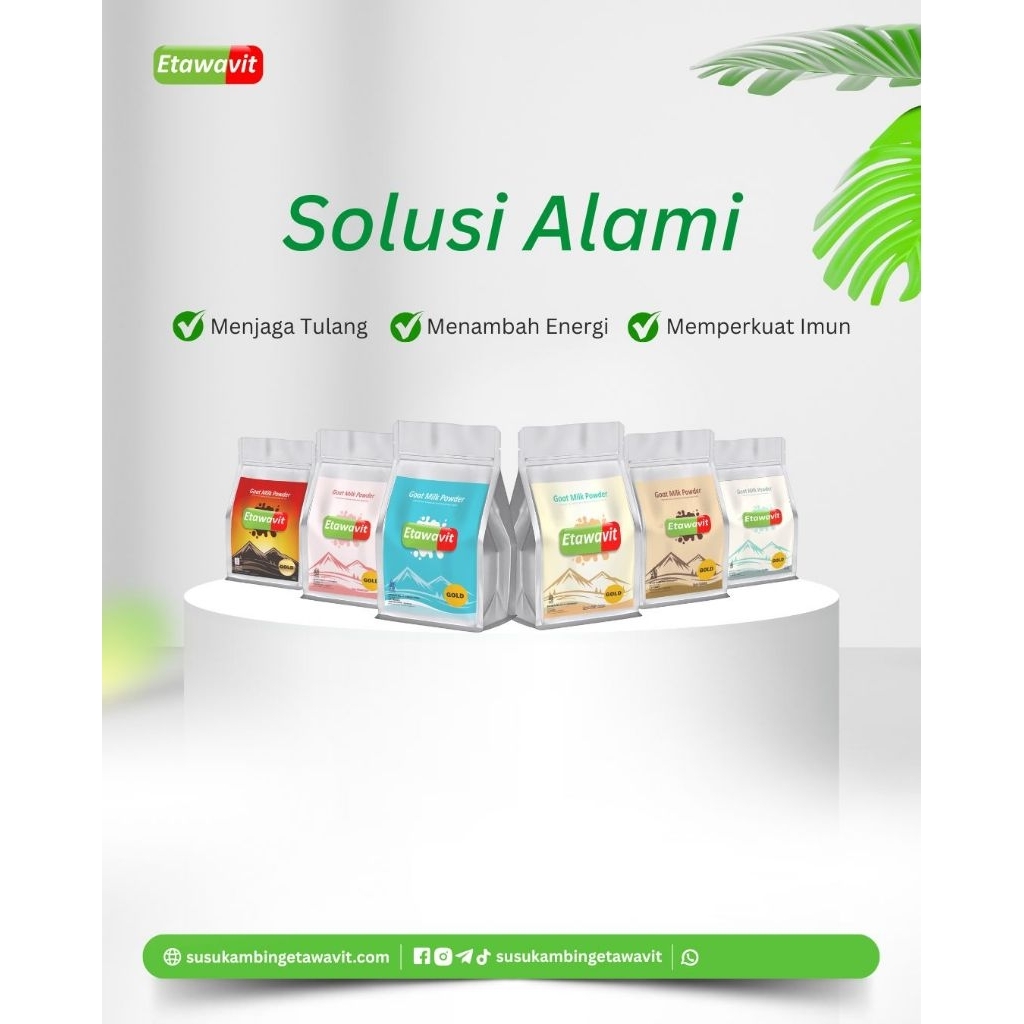 

Etawavit 500gr Susu Kambing Bubuk