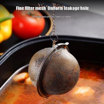 Saringan Teh Bulat Bola Stainless / Tea Infuser Bola Tea Infuser Ball / Filter Saringan Teh Reusable
