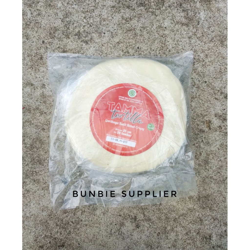 

TAMMA Tortilla Kulit Kebab Besar 25cm Isi 20 (PACK)