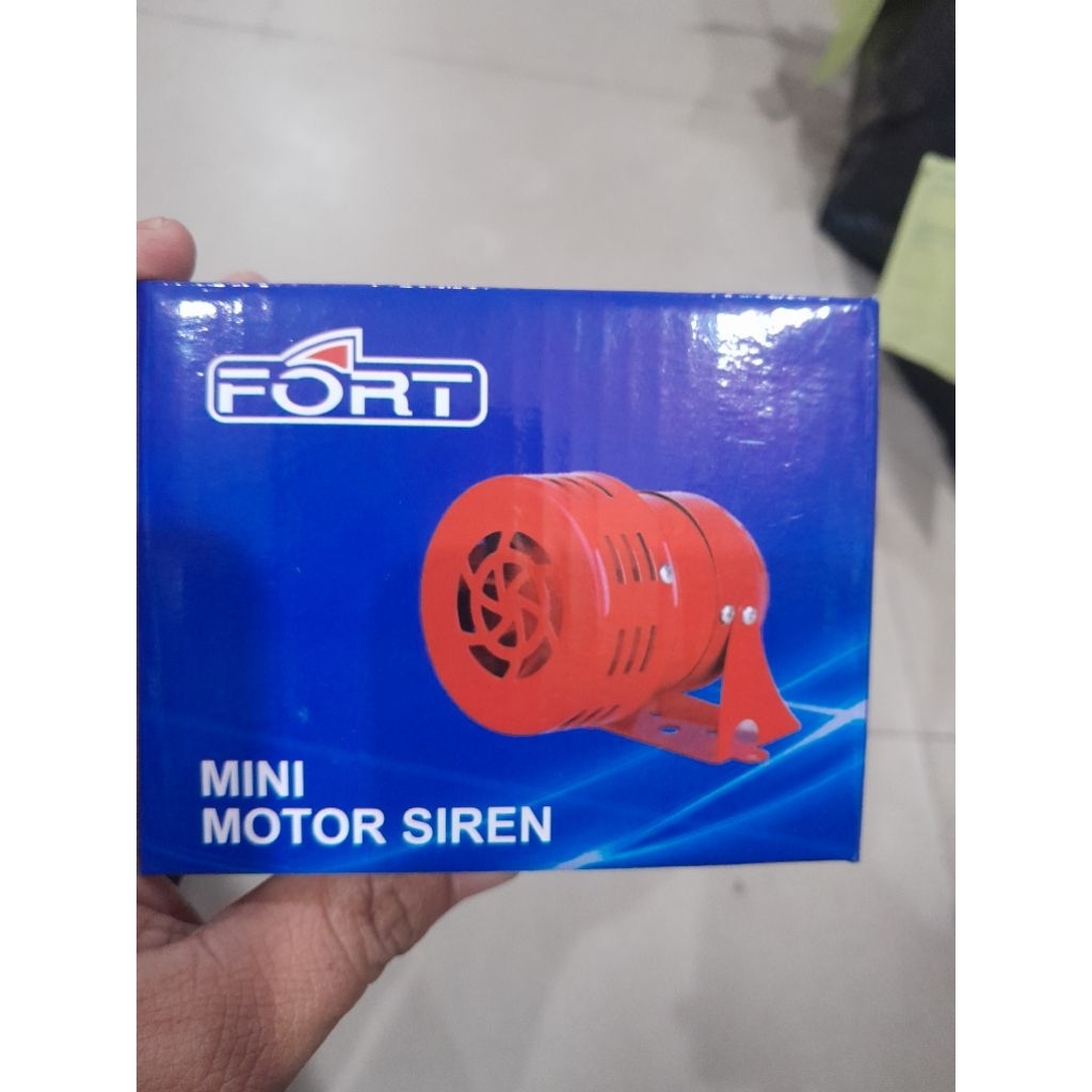 mini motor sirine /baby sirine DC 24V 20W