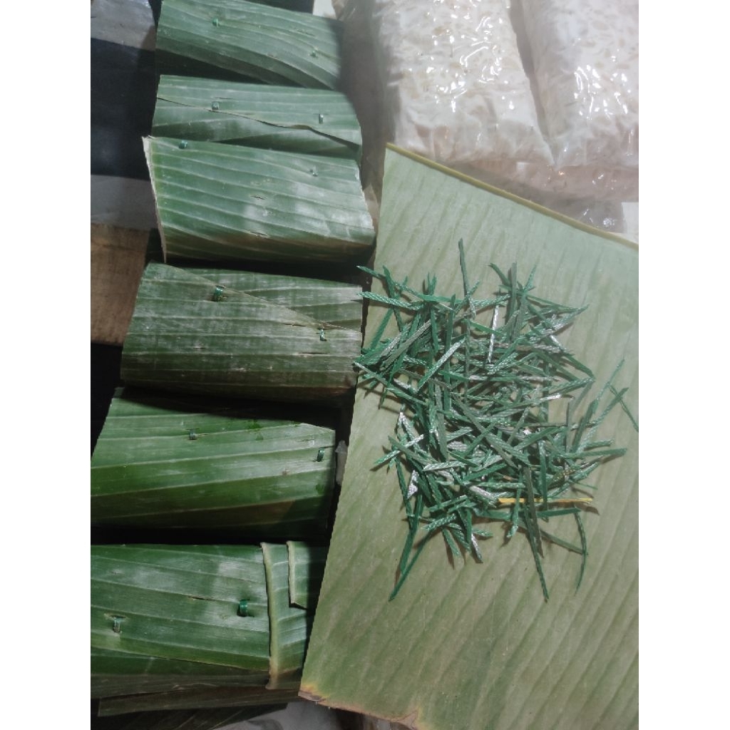 

Biting pelastik tempe daun