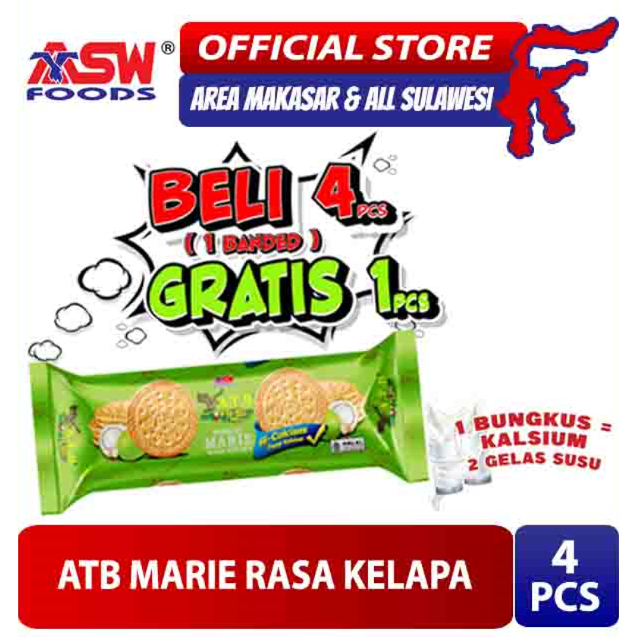 

ATB Marie Susu rasa KELAPA 180 Gram ( 4 pcs )