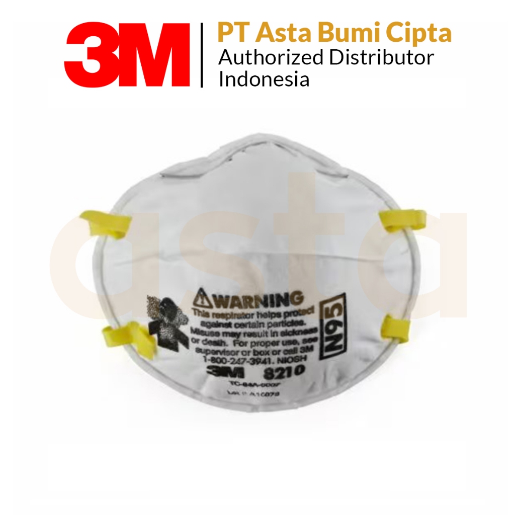 3M Particulate Respirator Mask 8210 N95