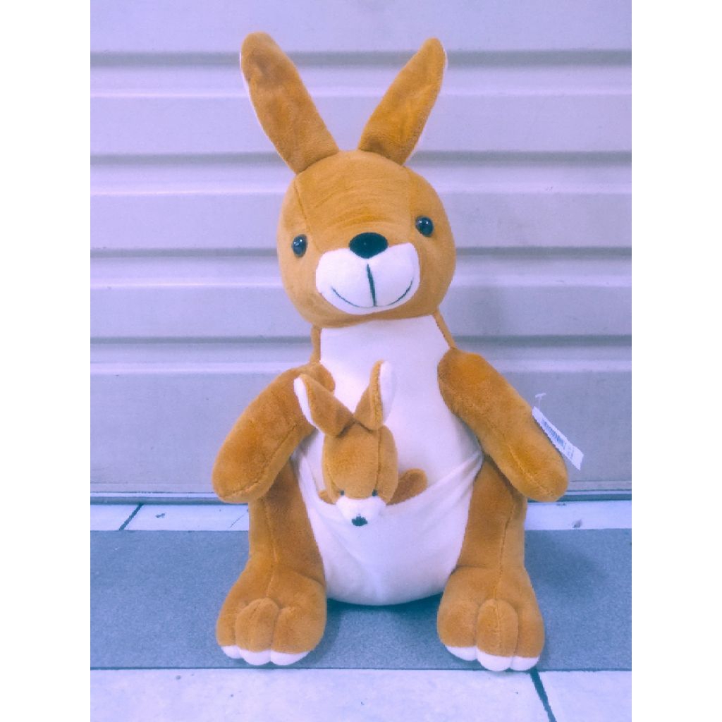 BONEKA KARAKTER BINATANG KANGGURU Boneka murah lucu boneka kangguru imut