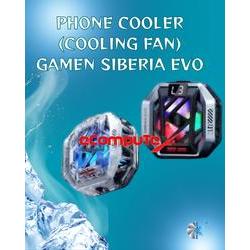 PHONE COOLER (COOLING FAN) GAMEN SIBERIA EVO TRANSPARANT