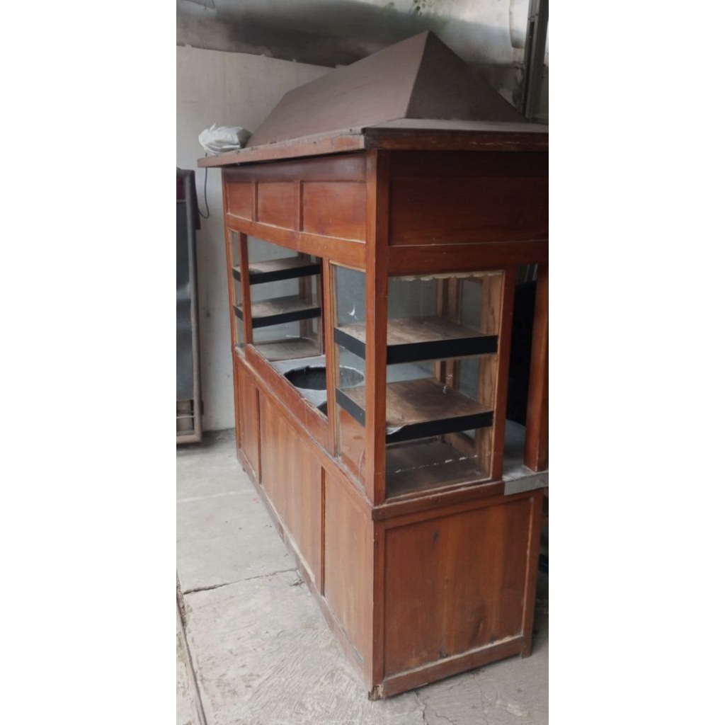 Gerobak Mie Ayam Bakso 2 Tungku Bekas