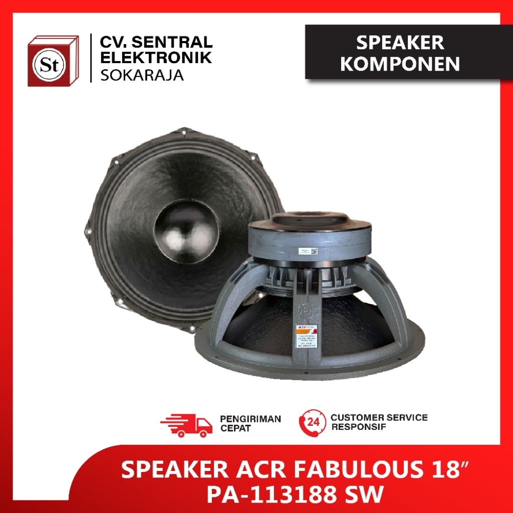 SPEAKER ACR FABULOUS 18"  PA 113188