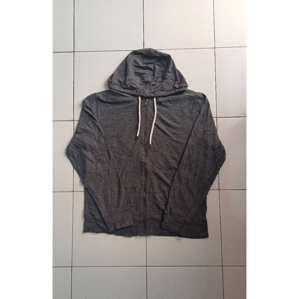 Hoodie zip GAP dark grey