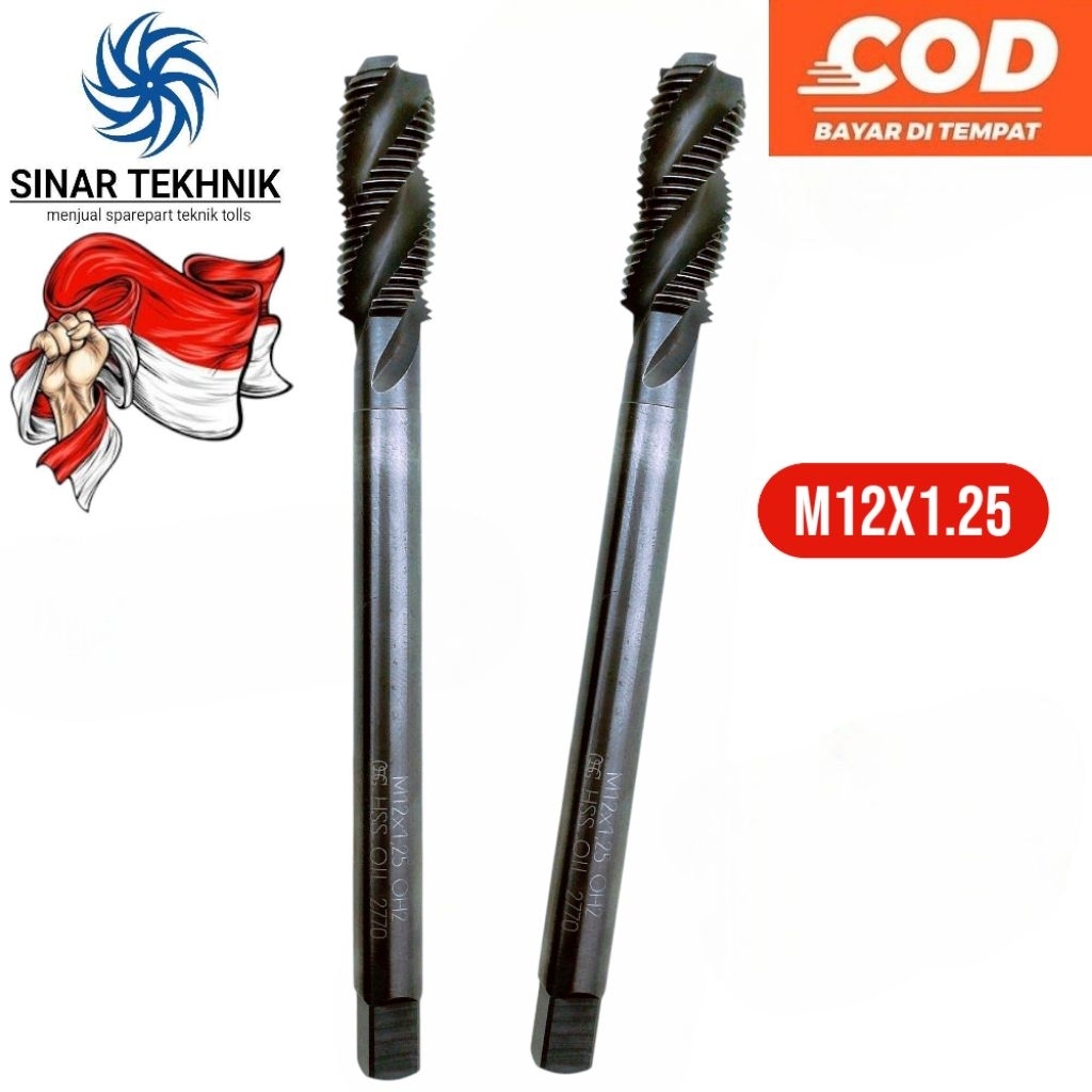 Alat Untuk Membuat Ulang Drat Busi Motor Tap Busi Tiger GL Megapro Dll