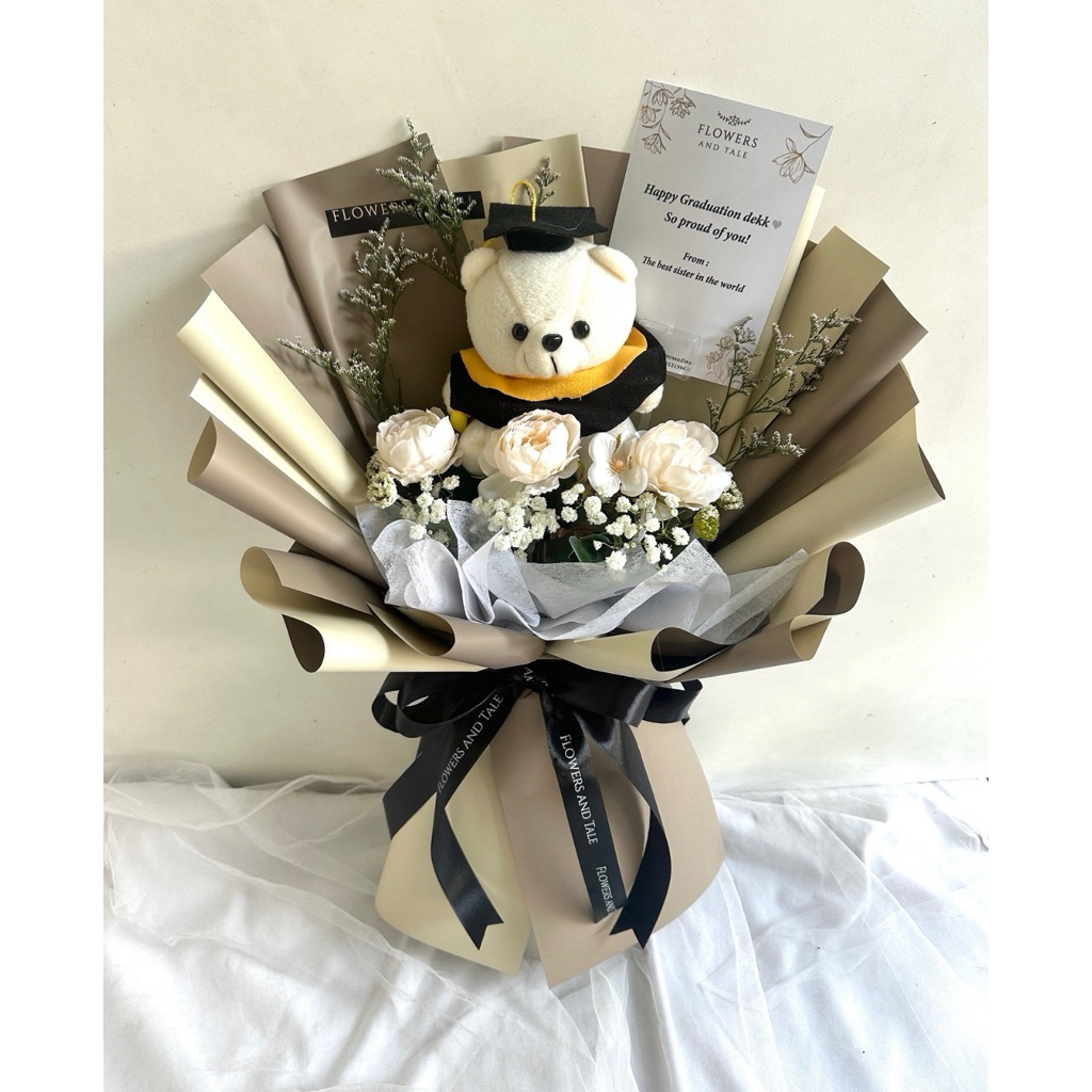 GRADUATION BOUQUET - BUNGA KELULUSAN - FLOWER BOUQUET WISUDA
