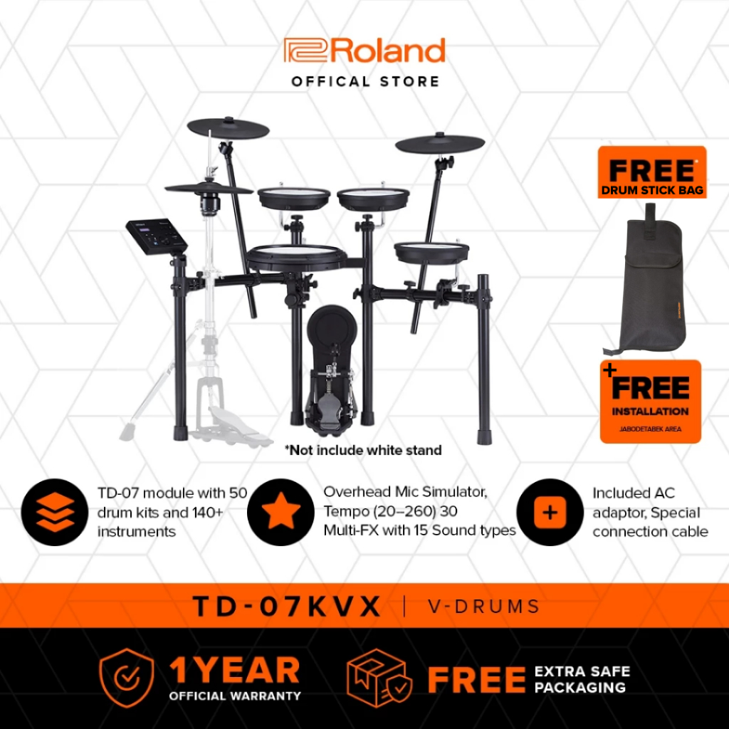 Roland TD-07KVX V-Drums Drum Elektrik