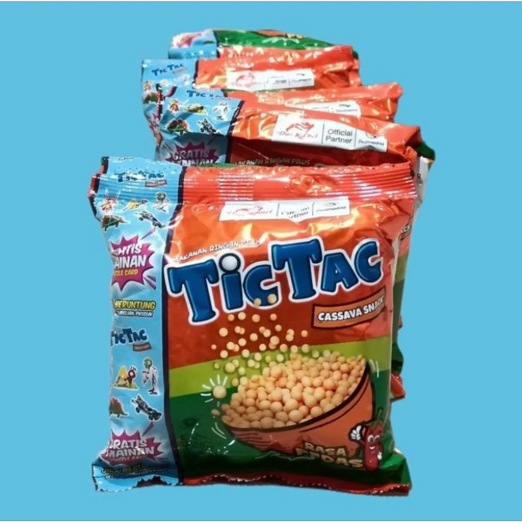 

tic tac rasa pedas 80 gram isi 10 pcs