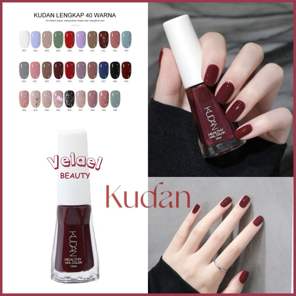 KUDAN | Kutek Kudan Peel Off | Kutek 10ml | Kutek Peel Off Halal 10ml Cat Kuku Peel Off