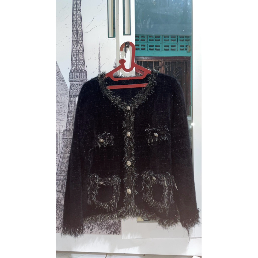 BLAZER RAJUT TWEED BANGKOK