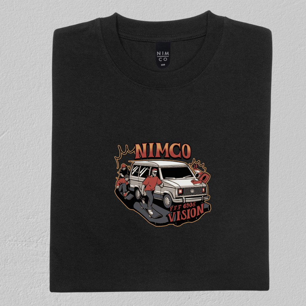 Nimco Kaos Original 6908 VSN14 Black Tshirt