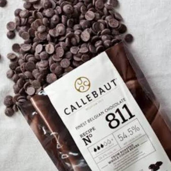 

Coklat Callebaut Dark Chocolate 811 Couverture 54,5% Cokela