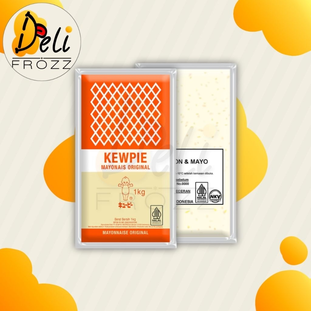 

KEWPIE MAYONAIS ORIGINAL / ONION & MAYO | Japanese Mayonnaise Sauce | Saus Mayo Jepang | 1 kg