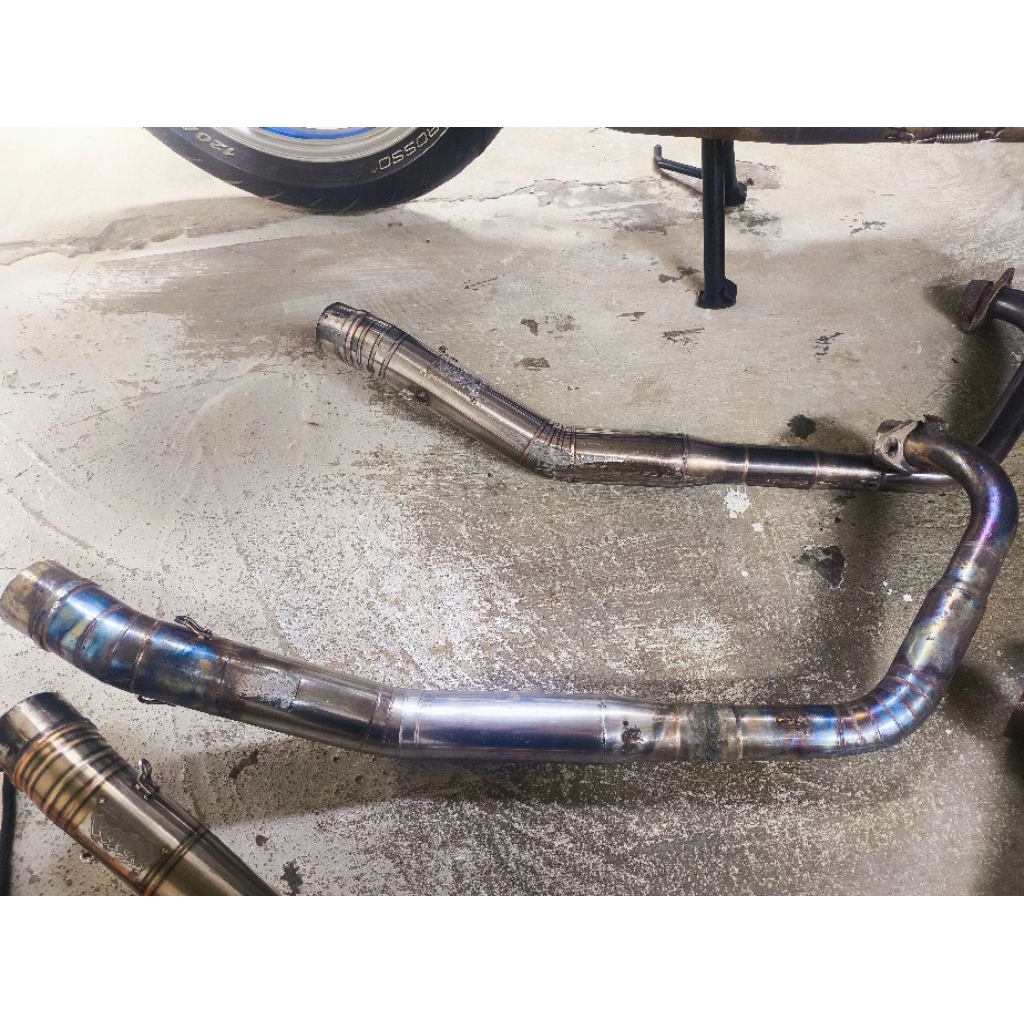 Header Pipa kenalpot WRX K150 satria fu Fi pnp satria fu karbu