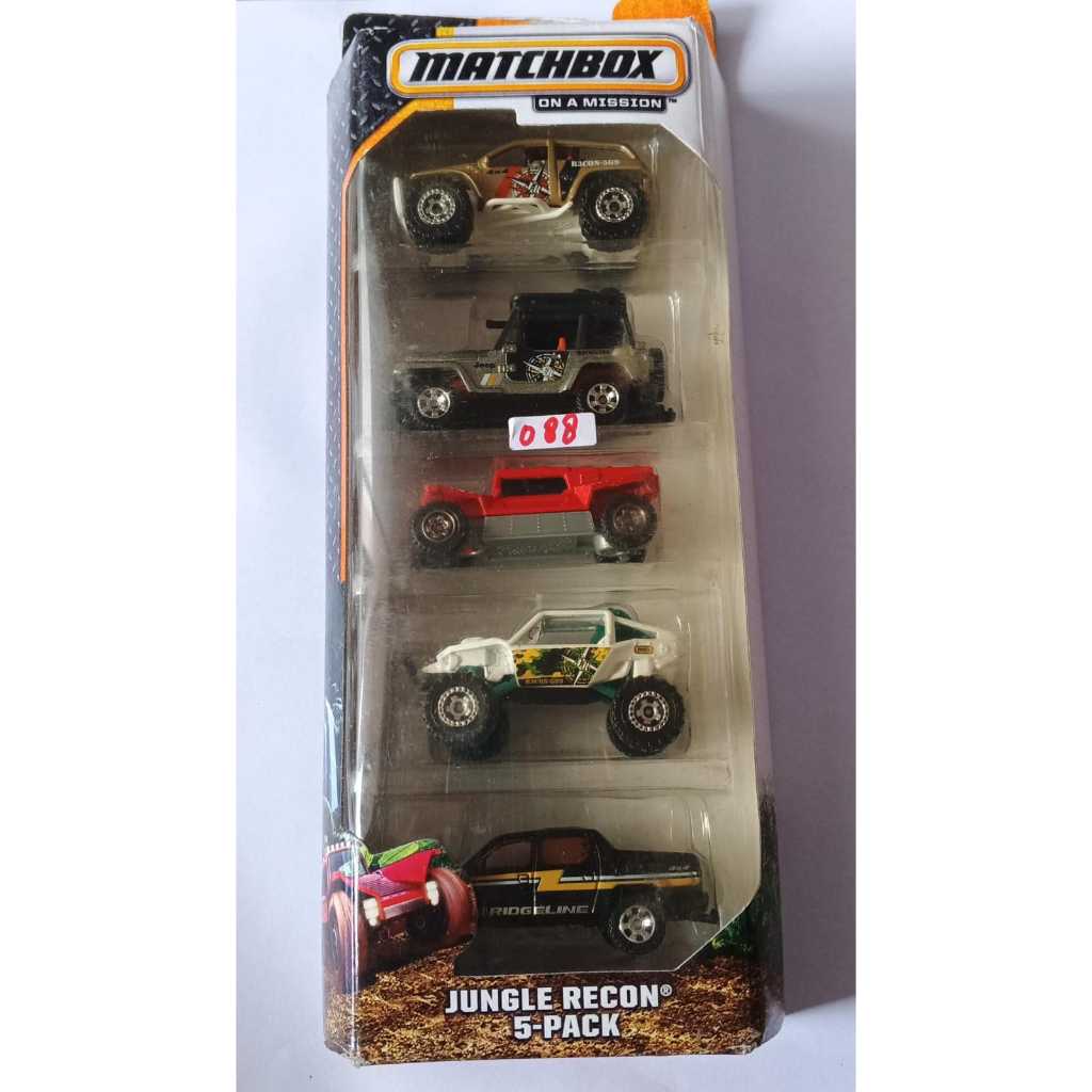 Matchbox - 5 Packs Jungle Recon On A Mission