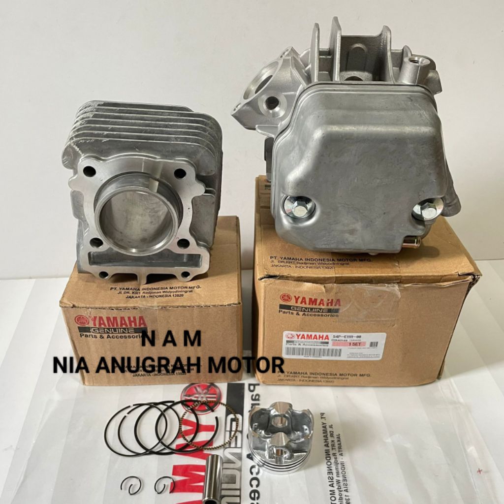 Blok head+Blok seher Mio j Mio gt 110 soul GT 115 fino fi 110 X-Ride 115 kode part 54P