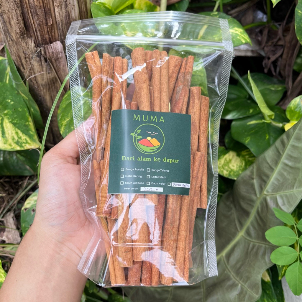 

Kayu Manis Stick Super Grade A Cinnamon Stick Asli 200g