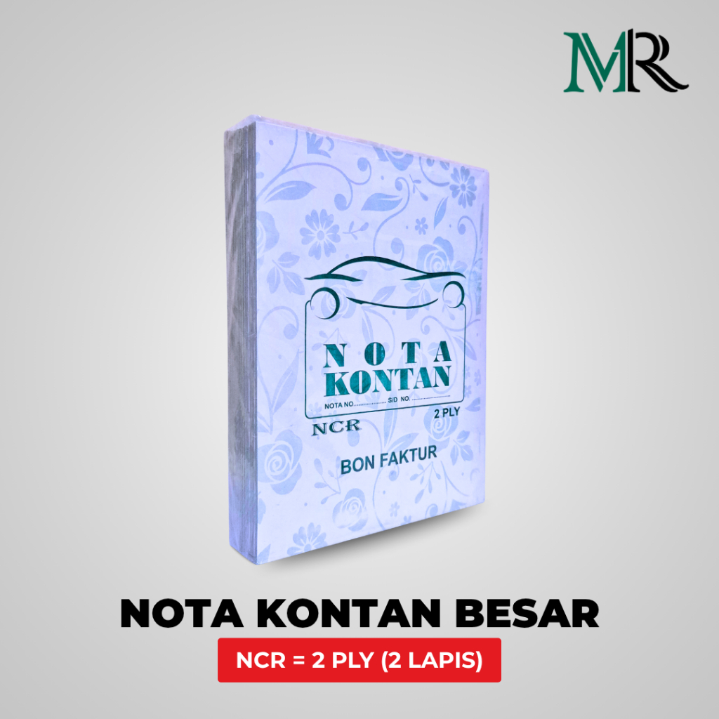 

Nota Kontan/Bon Rangkap 2 Besar - Kertas NCU 2 Ply