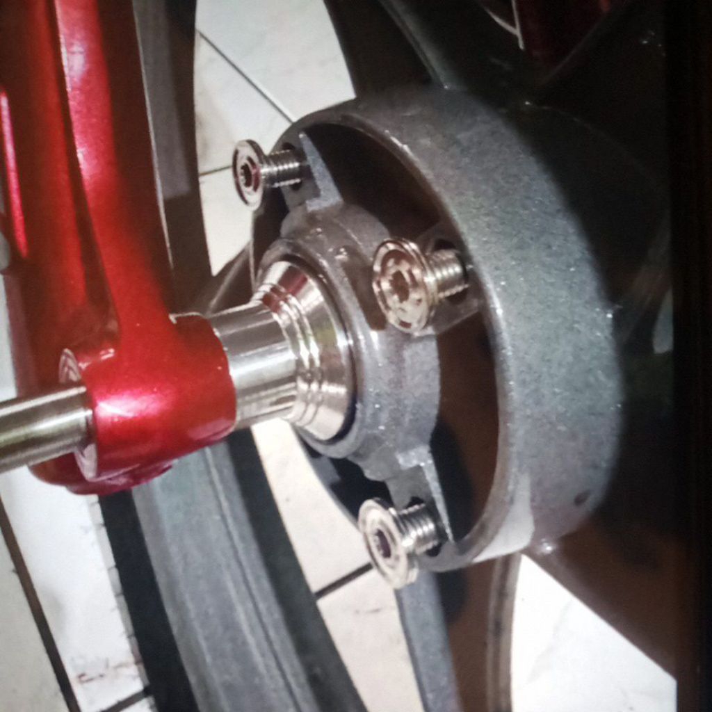 Boshing roda depan belakang supra 125 shok kyb jupiter