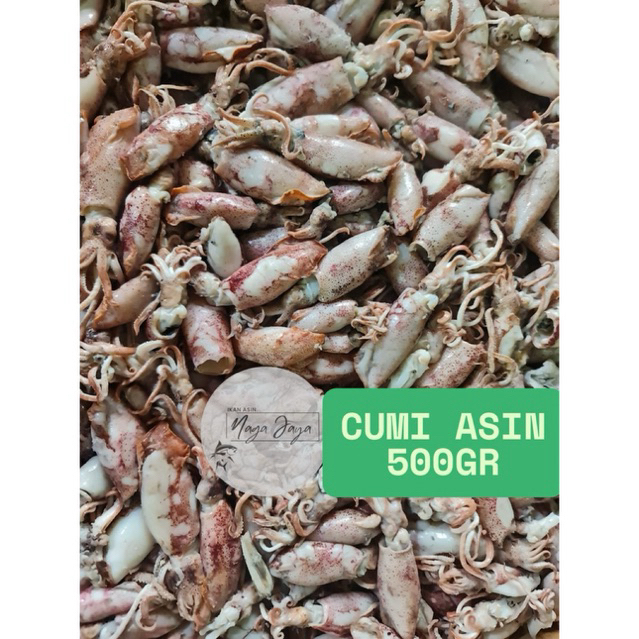 

IKAN ASIN CUMI 500gr – Premium | Pink Alami | Tidak Alot | Fresh