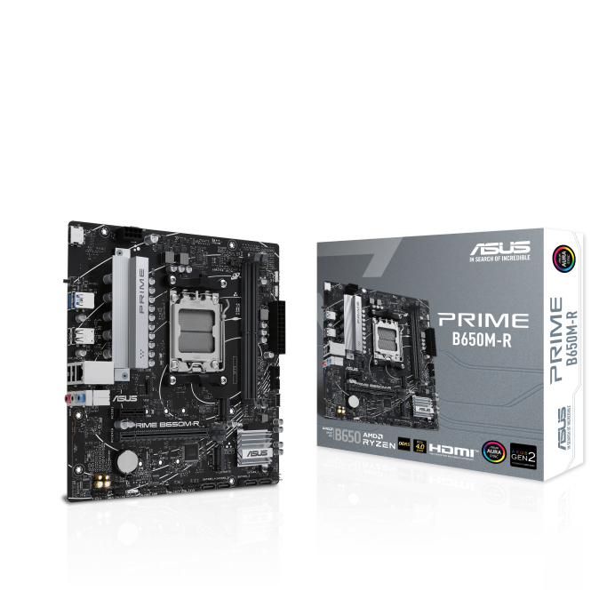 Motherboard ASUS PRIME B650M-R (AM5, AMD, B650, DDR5, USB3.2, SATA3)