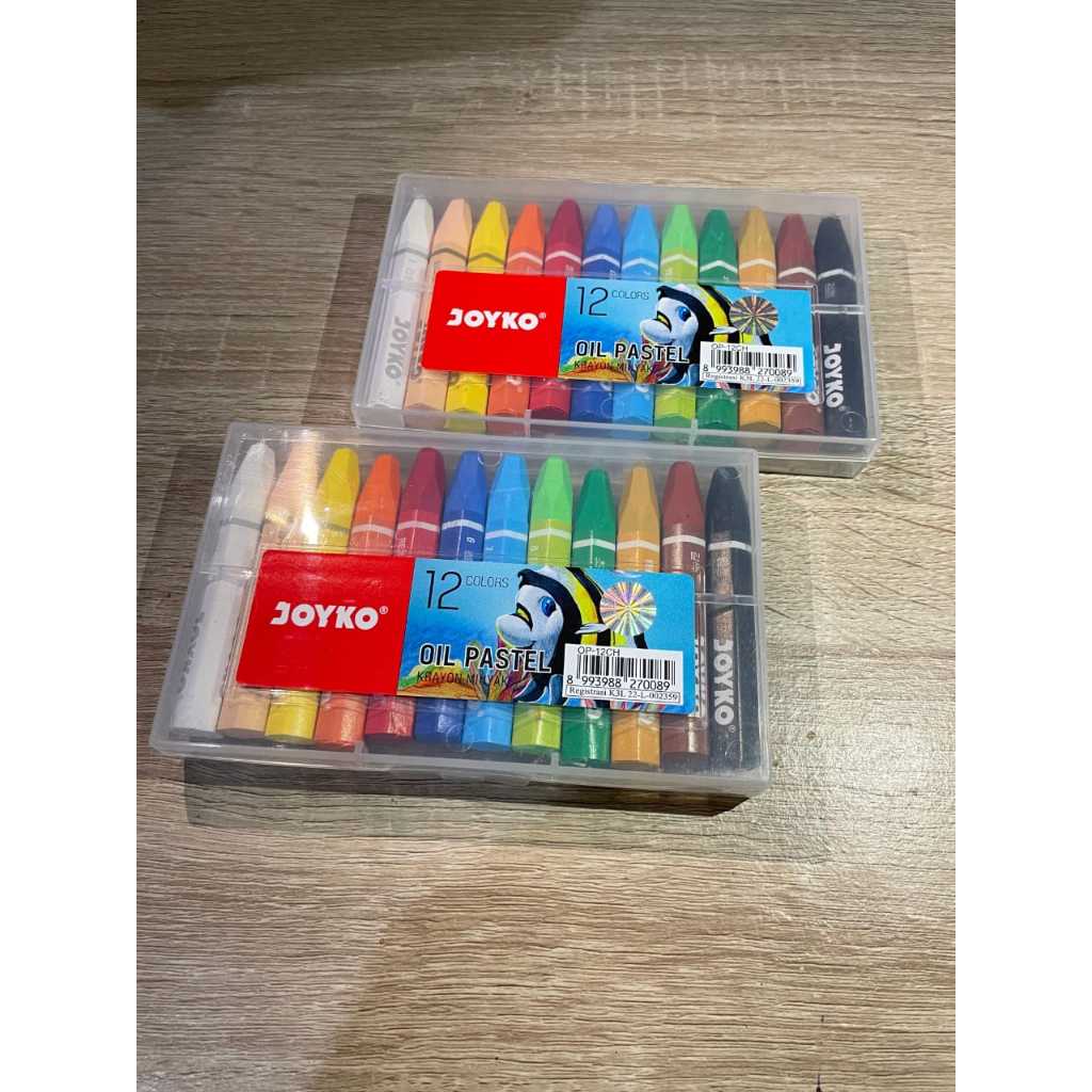 

Krayon Minyak / Oil Pastel Joyko - OP-12CH