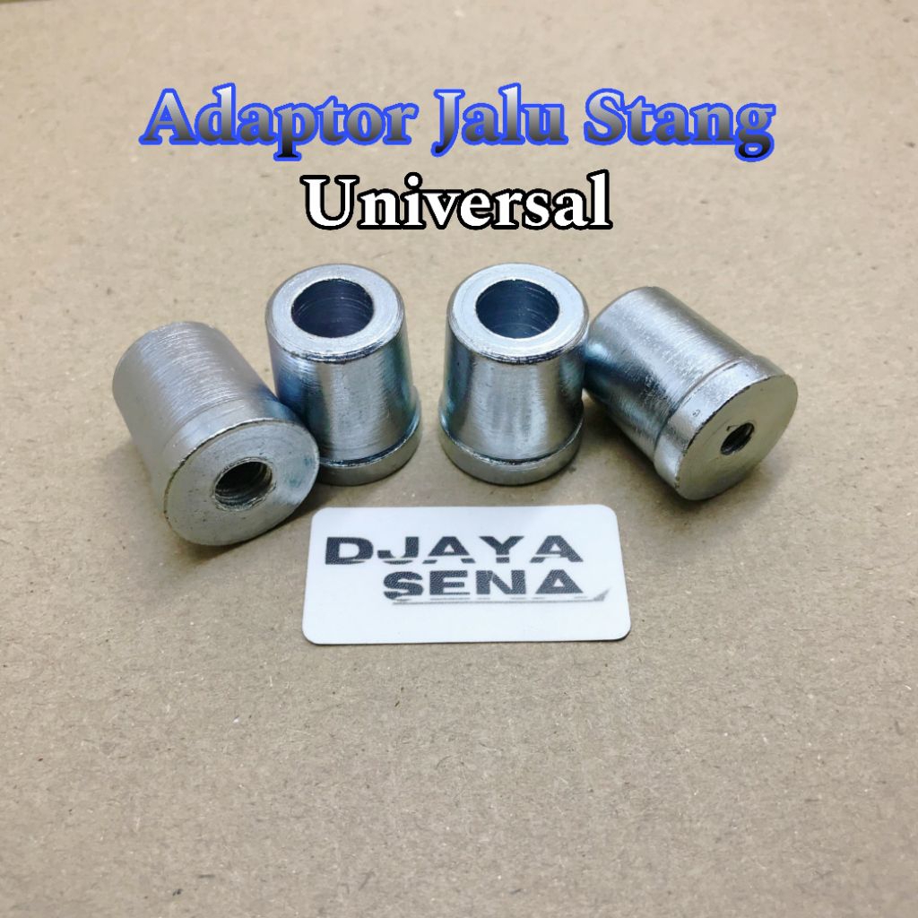 Adaptor Jalu Stang Motor Universal Lubang Baut 10 dan Lubang Baut 12 Aerox Beat Vario Mio Day Rzr