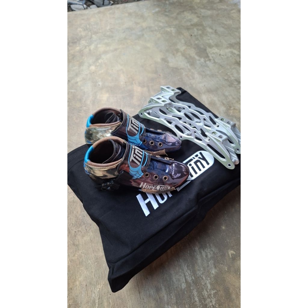 Paket Skating Start hope tiny boots dan frame