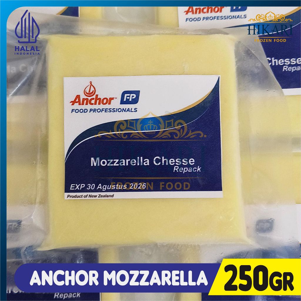 

Keju Mozzarella Anchor - Mozzarella Chesse 250gr