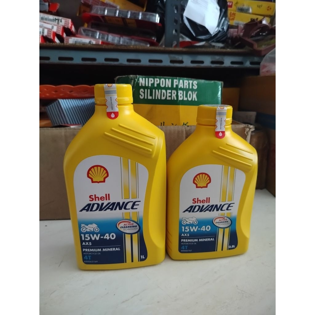 OLI MESIN SHELL ADVANCE