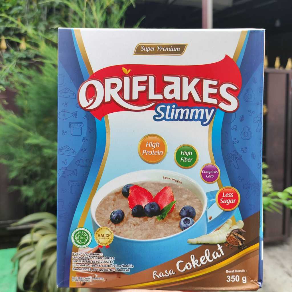 

Oriflakes Slim Sereal Umbi Garut Solusi Tepat Diet Sehat Asam Lambung Maag Dan Gerd 350 Gram