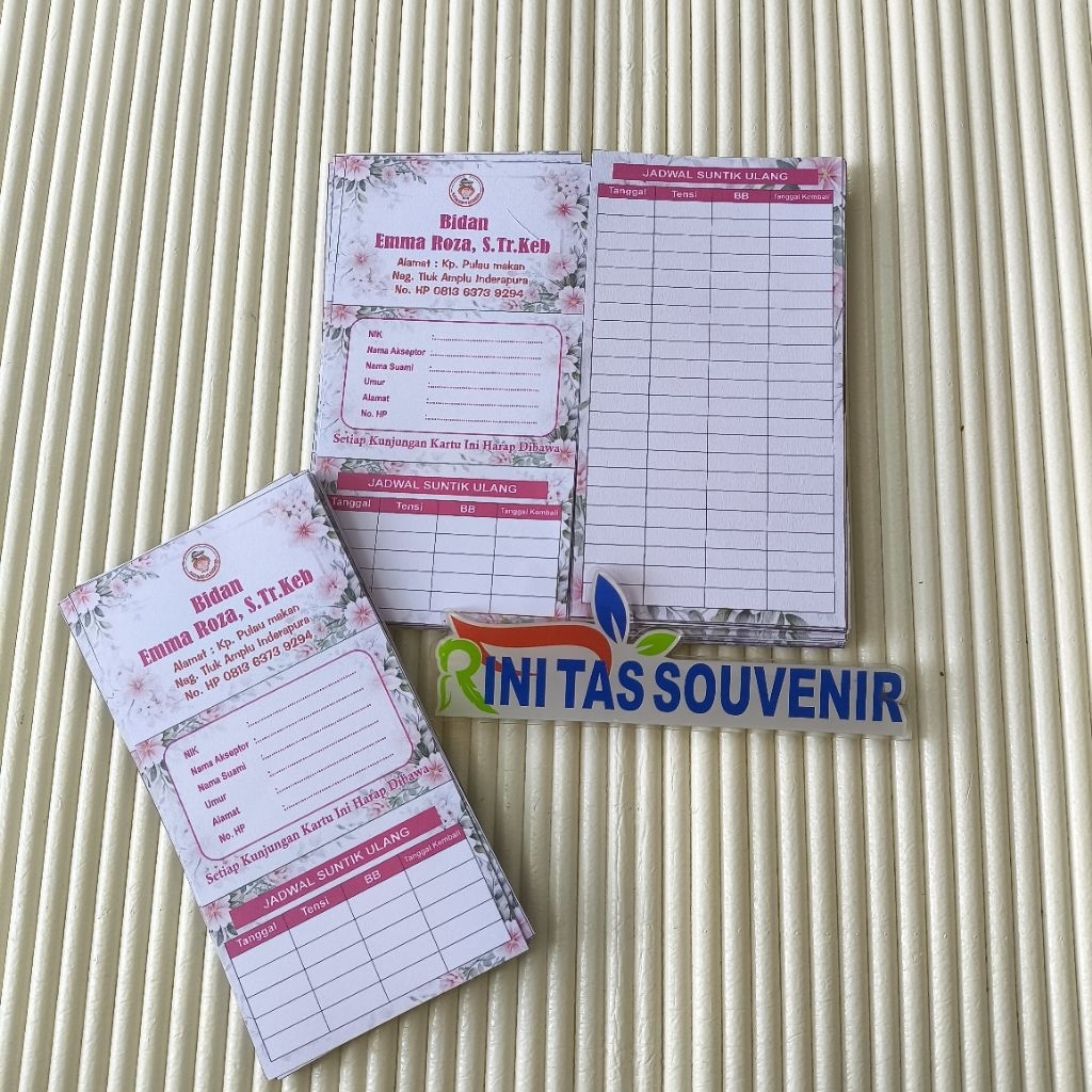 

kartu akseptor kb bidan lipat 3 - kartu kb bidan kb bidan kartu kb termurah kartu kb terlaris