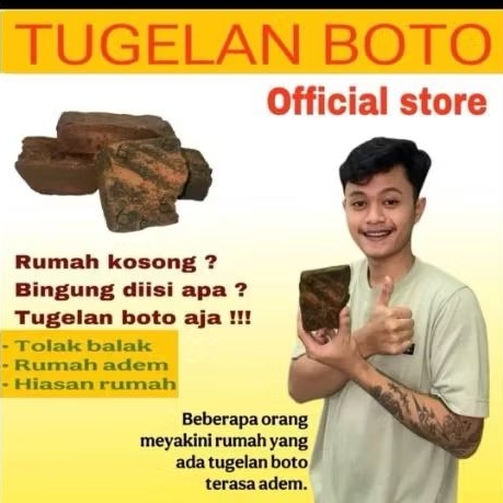 Tugelan Boto / Hiasan Dinding /Tolak Balak