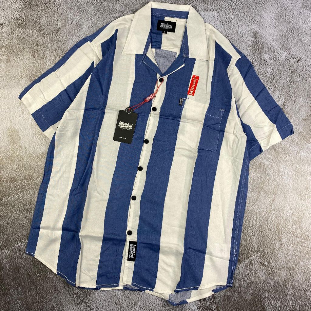 Kemeja Rayon motif pria