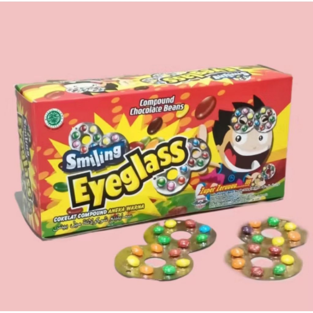 

COKLAT SMILING EYEGLASS KACAMATA ISI 40 PCS