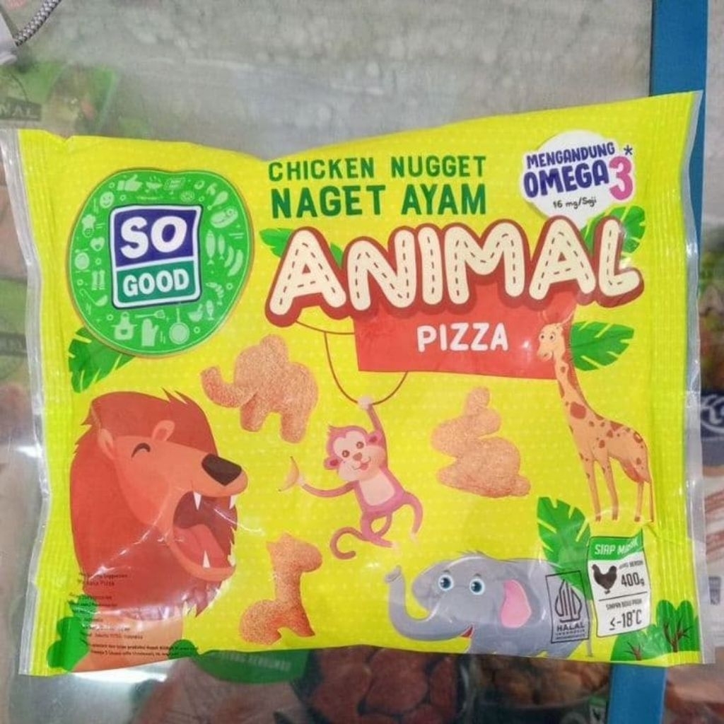 

So good chicken nugget ayam animal 400gram