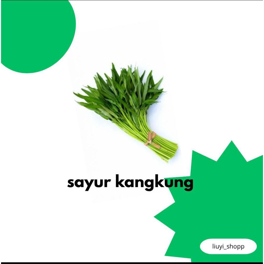 

sayur kangkung 1 ikat fress