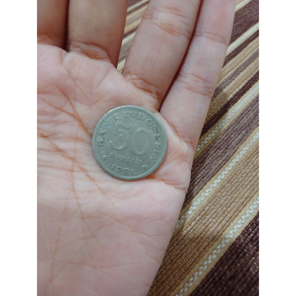 uang koin kuno tahun 1971