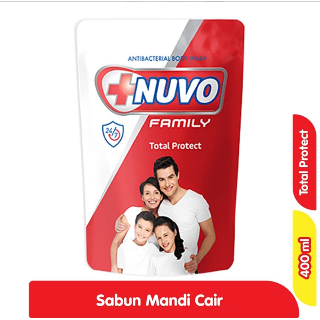 nuvo family sabun cair 400ml/ sabun cair/nuvo